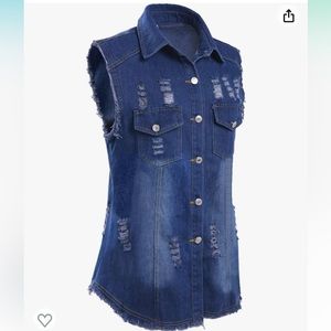 Women’s Denim Vest